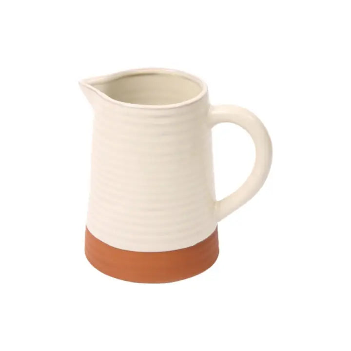Ribbed jug