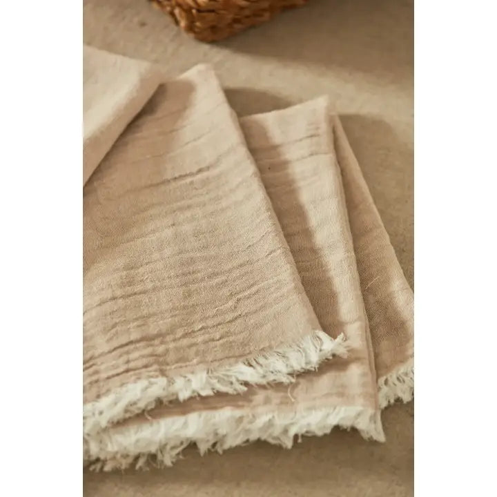 Beige napkins