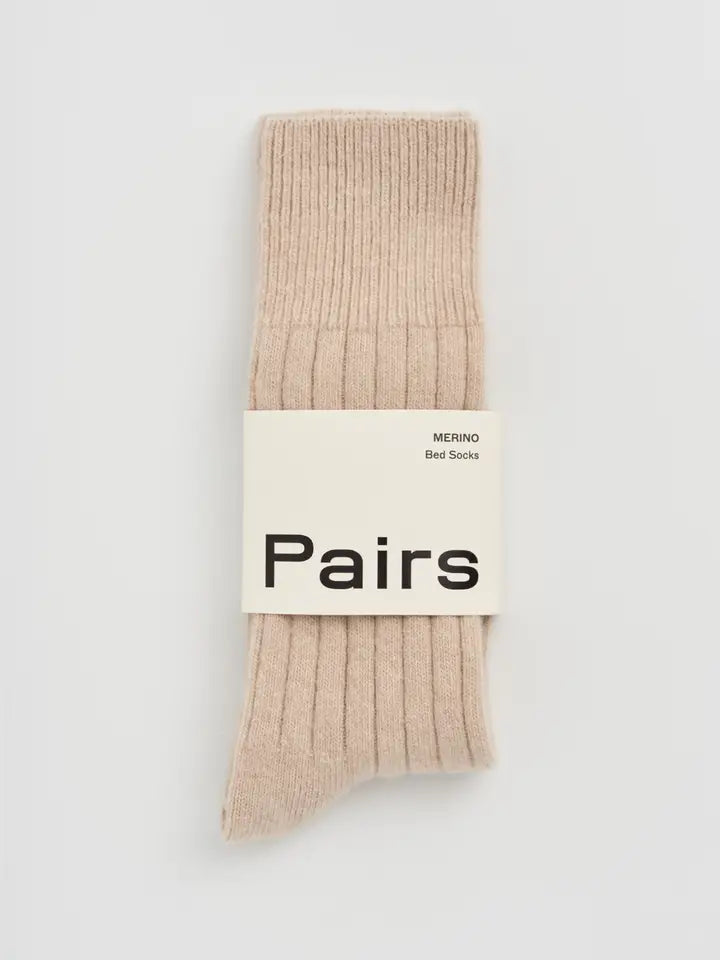 Large bed sock - fawn