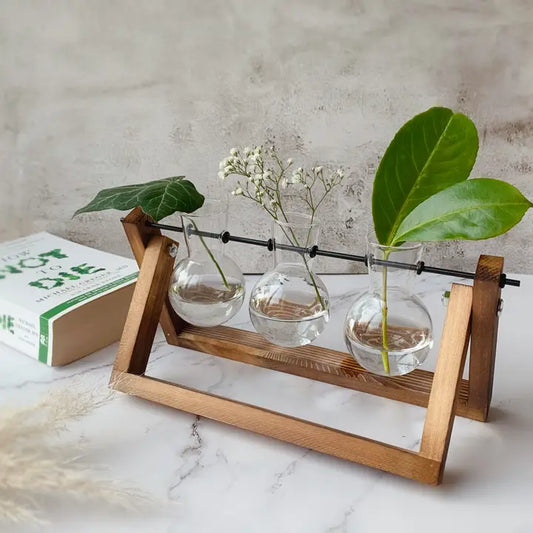 3 glass vase