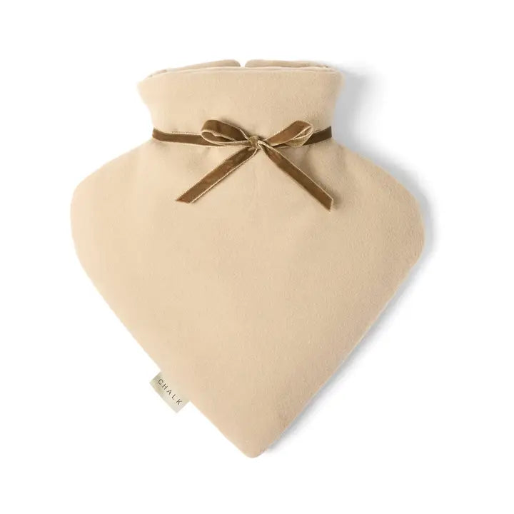 Heart water bottle cream