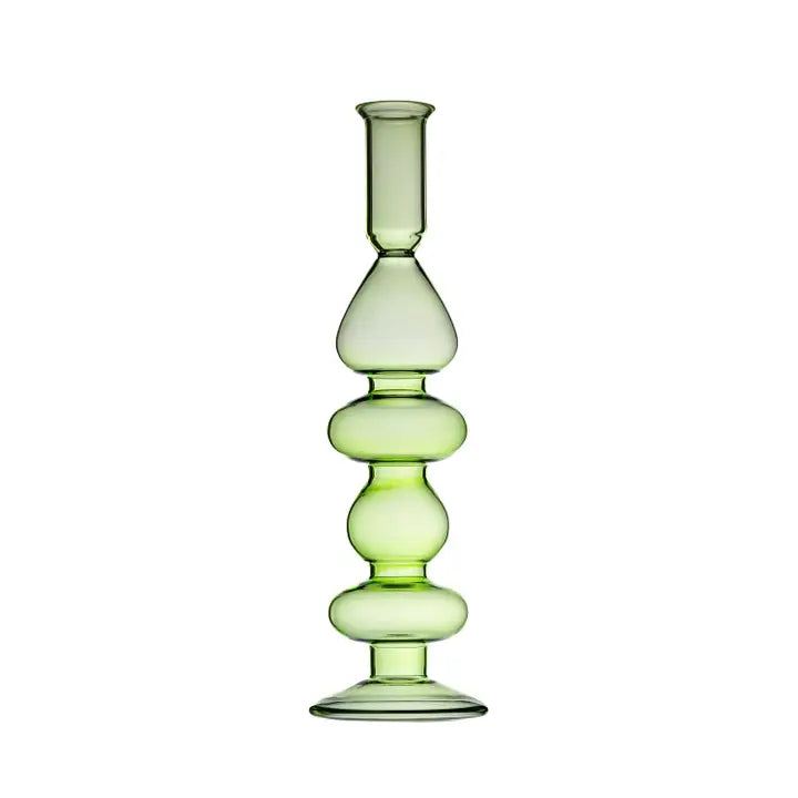 Large green candlestick