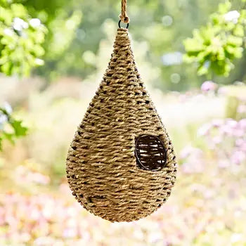 Large Teardrop Munja Birdhouse - Handmade