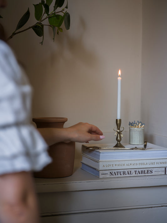 Gold candlestick