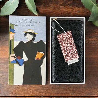 Black purse faux leather