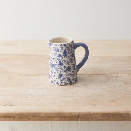Blue hare jug