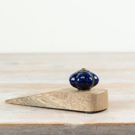 Navy door wedge