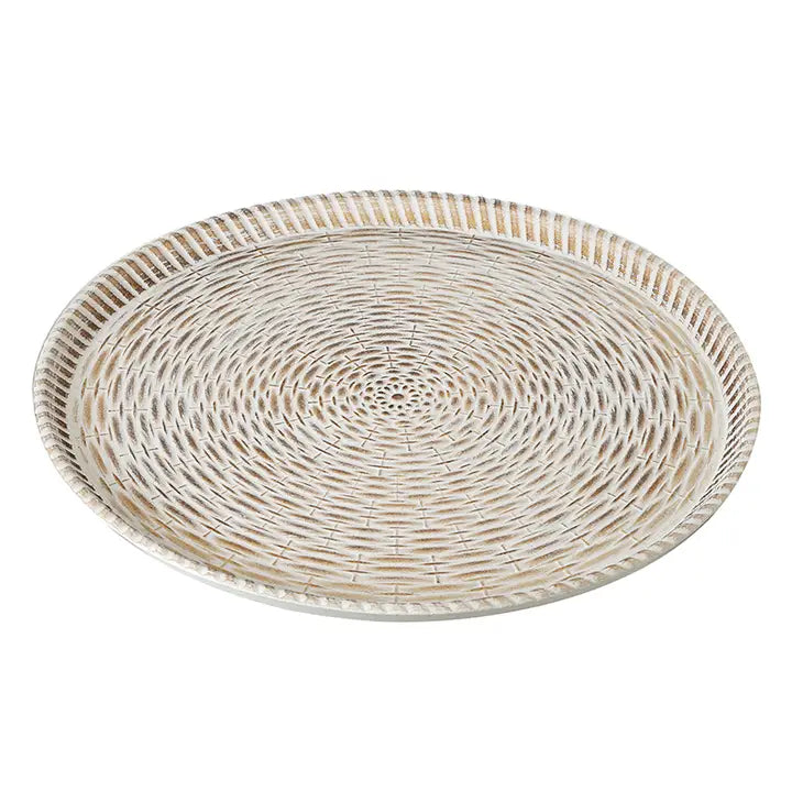 Large cream plate