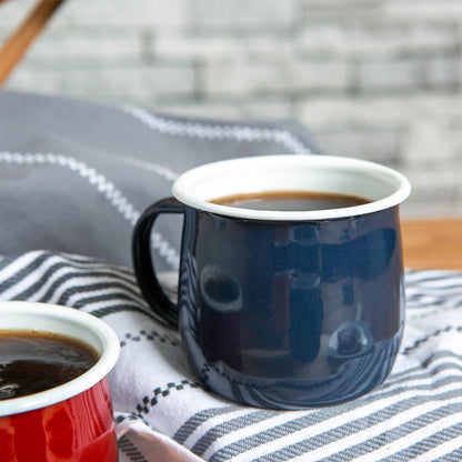 Enamel belly mug