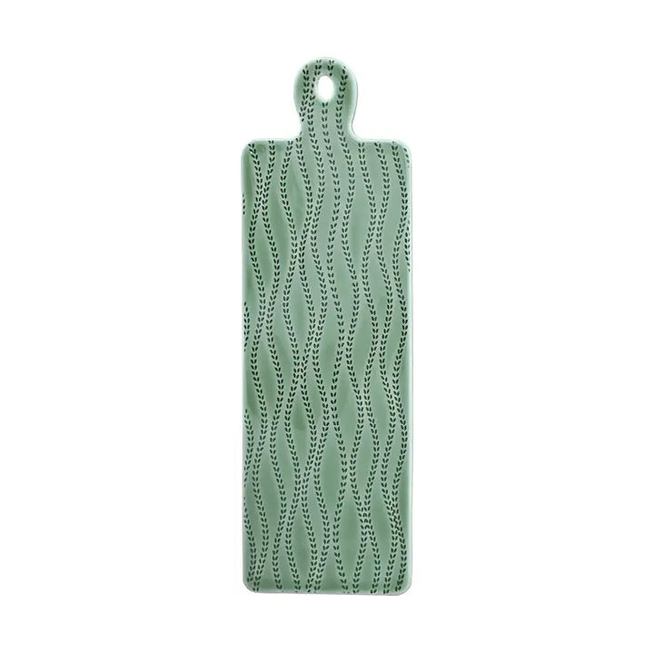 Tall green ceramic board