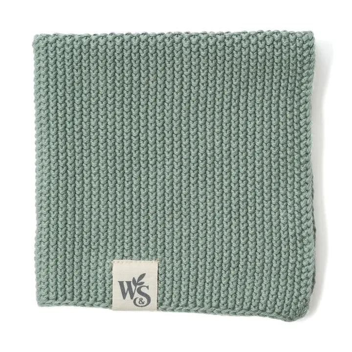 Green dish cloth