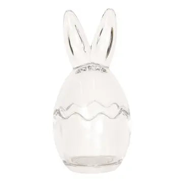 Hare glass jar