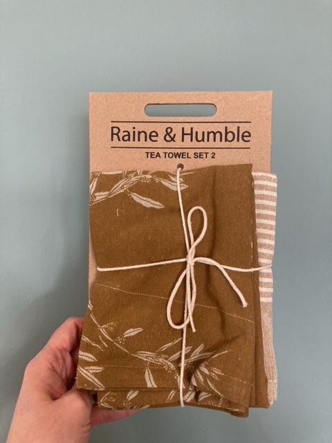 Olive Grove Tea Towel