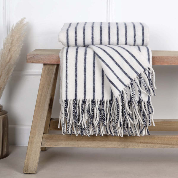 Anna Stripe throw