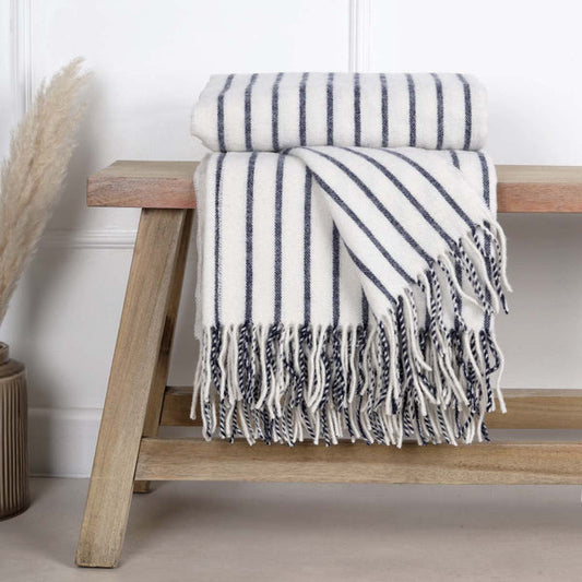 Anna Stripe throw