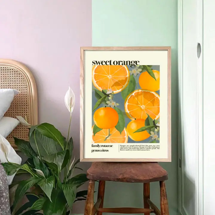 Sweet orange print