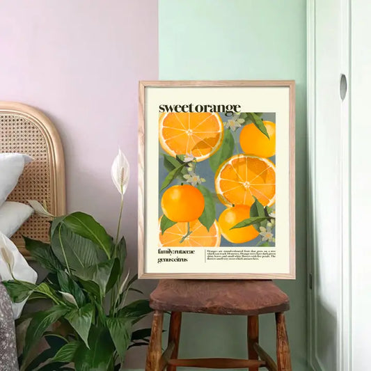 Sweet orange print